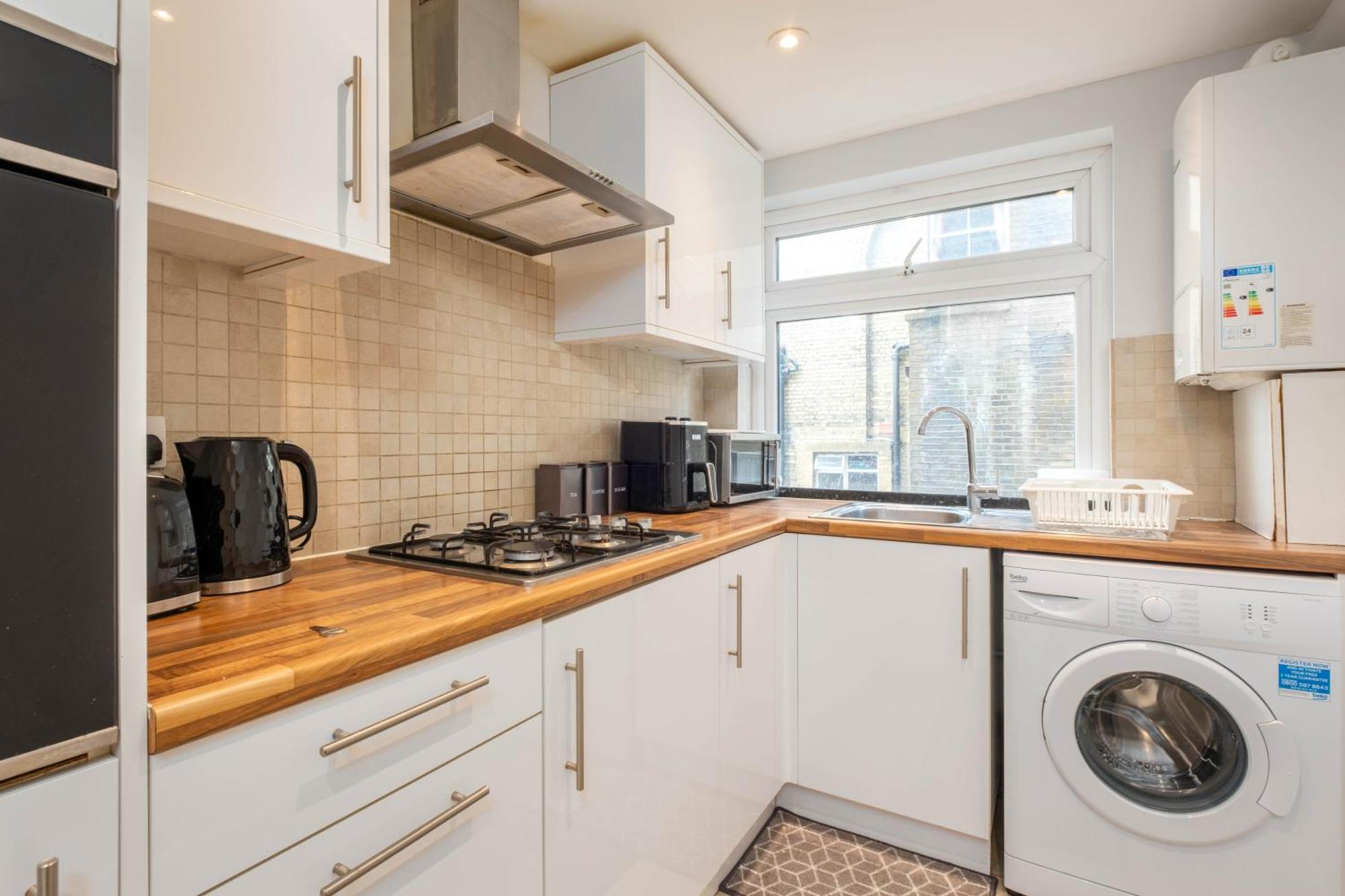 Stylish 2 Bedroom In Central Brighton Free Parking Near Beach And Train Station Luaran gambar
